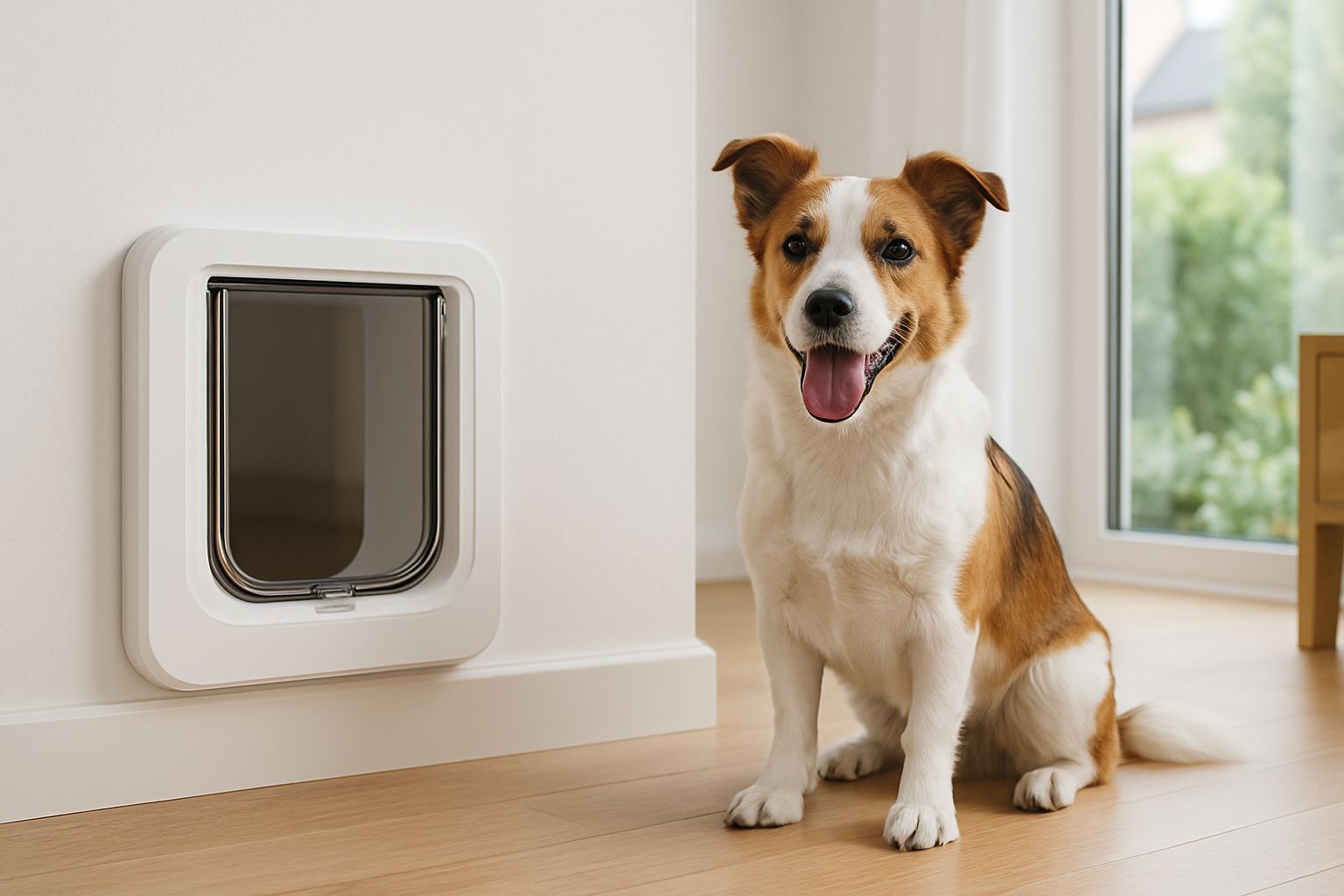 microchip smart pet doors — pet tech product photo