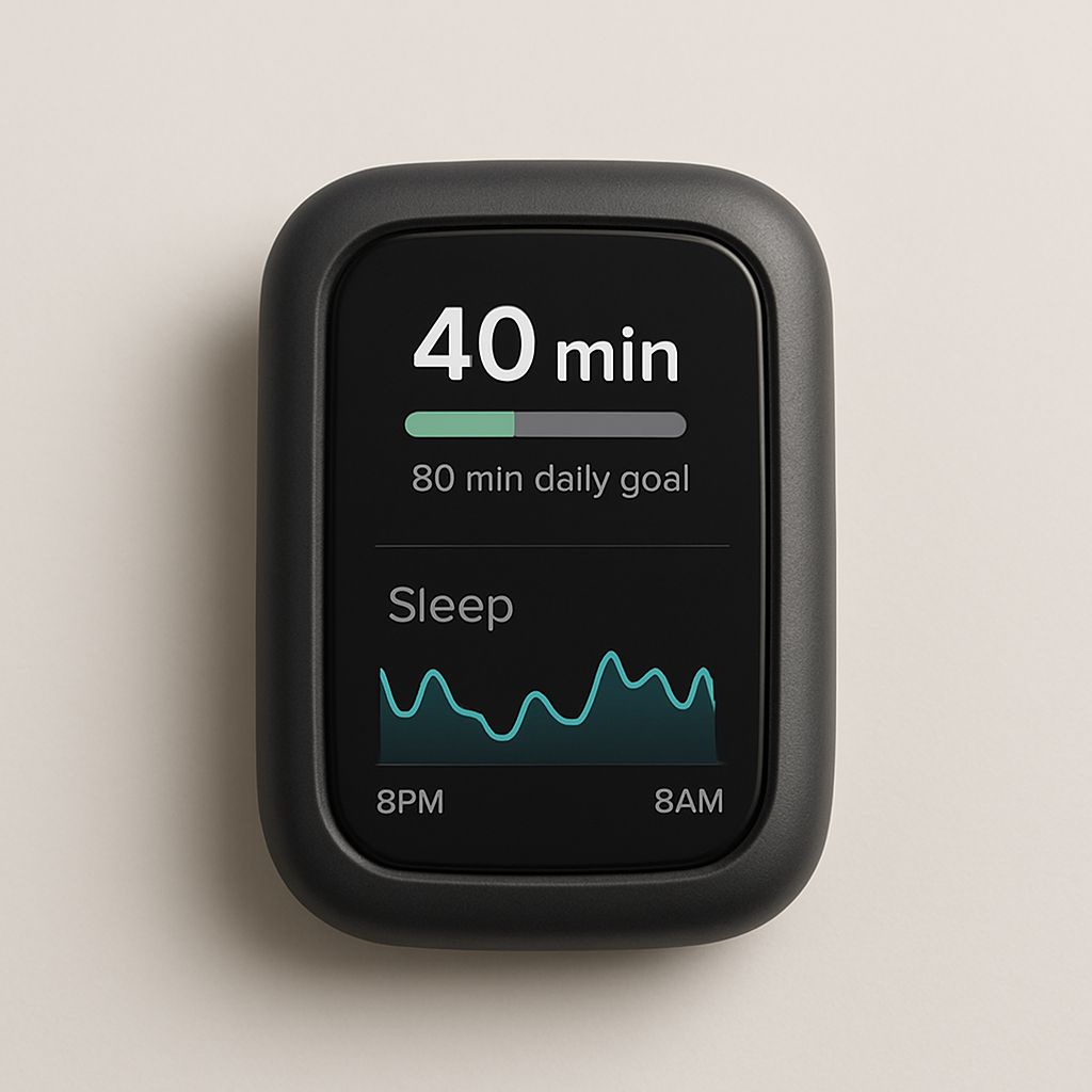 Activity and sleep trackers — pet tech product photo