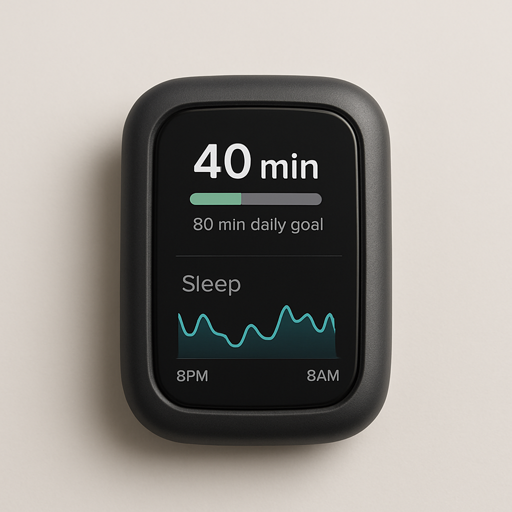 Activity and sleep trackers — pet tech product photo
