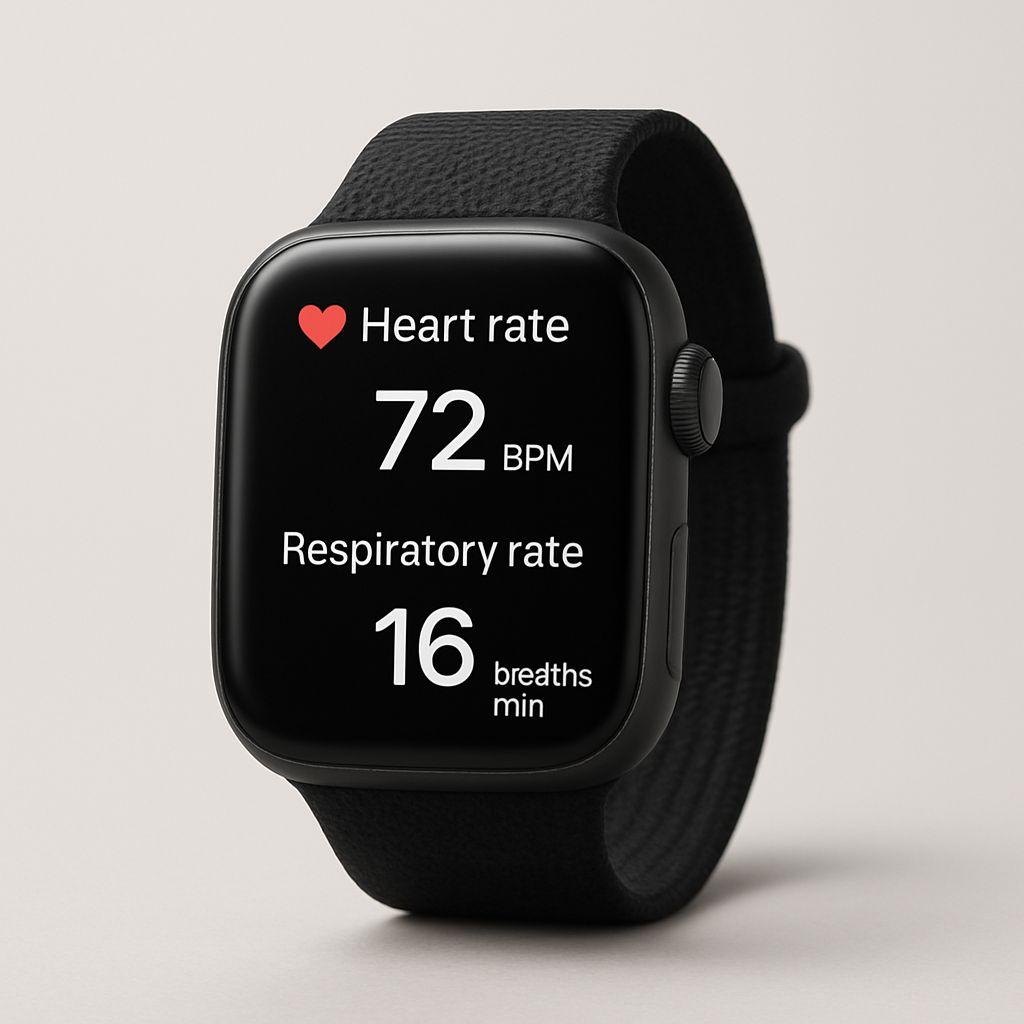 Heart and respiratory rate — pet tech product photo
