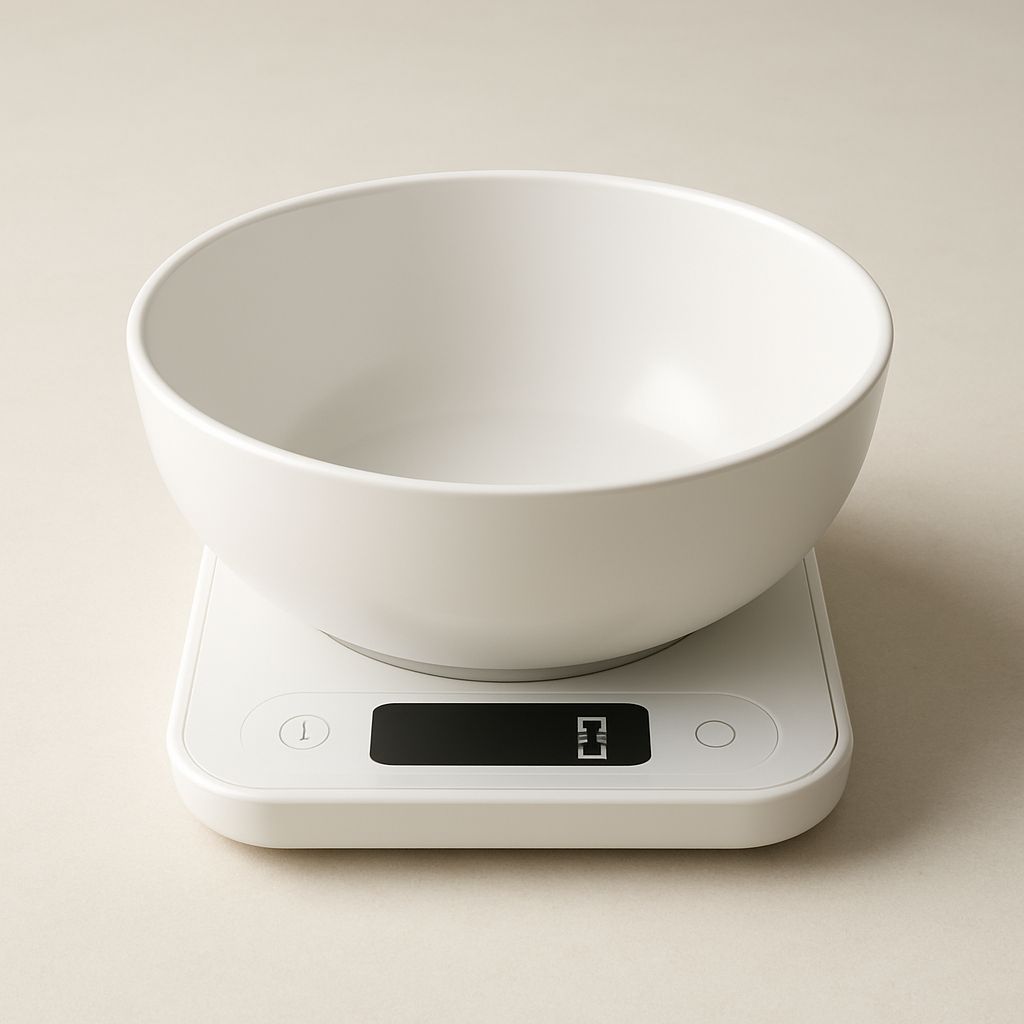 Weight and calorie tools — pet tech product photo