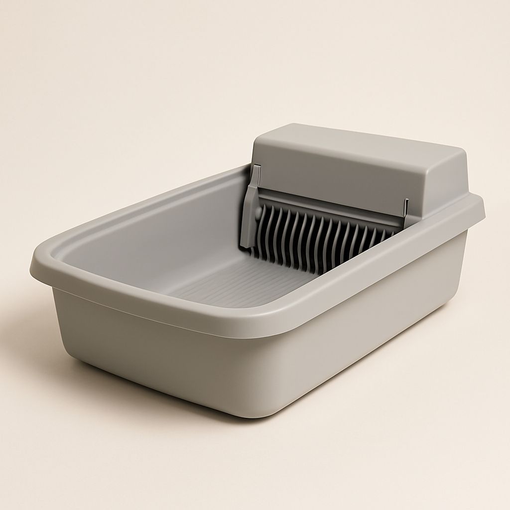 Rake-style boxes — pet tech product photo