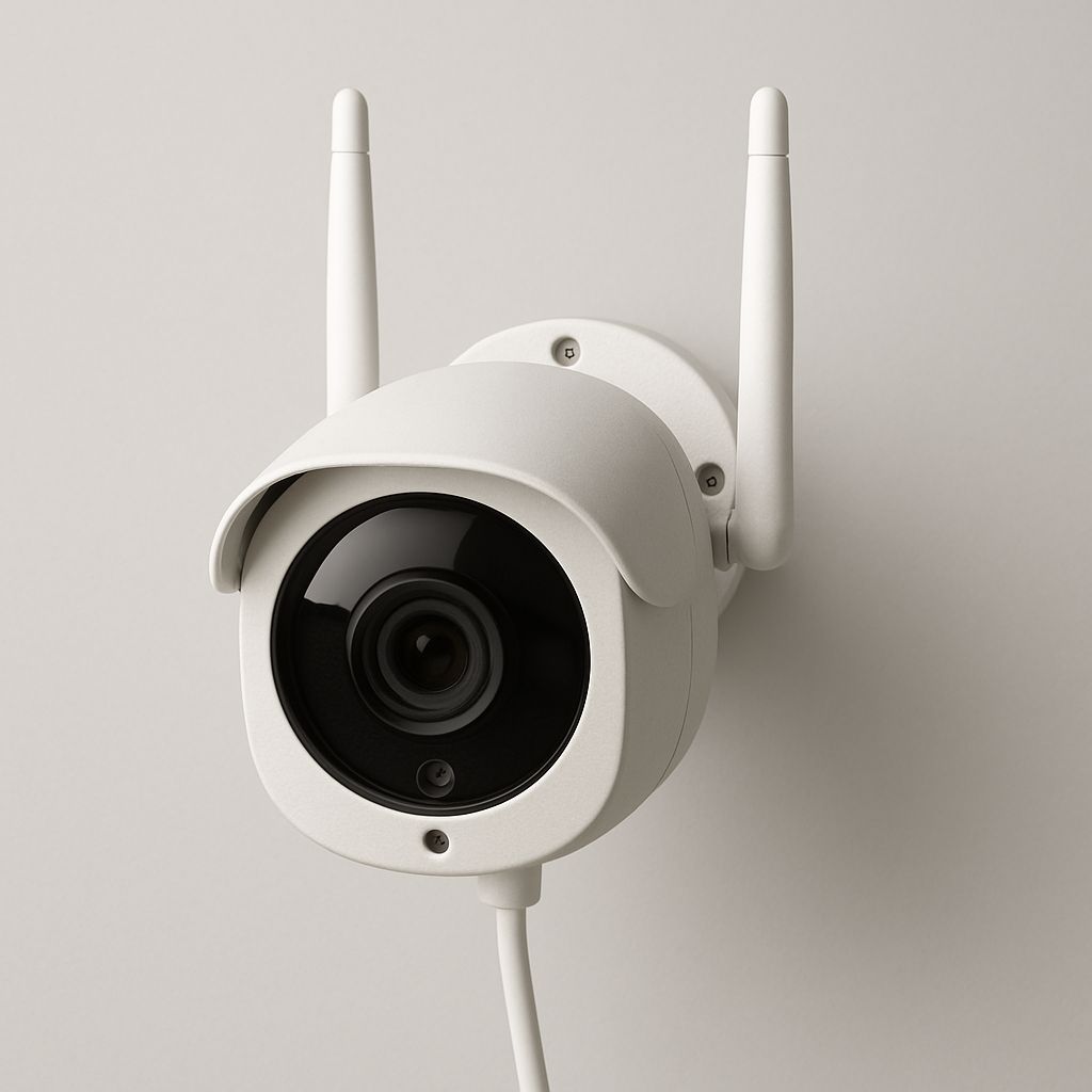 Outdoor and yard cameras — pet tech product photo