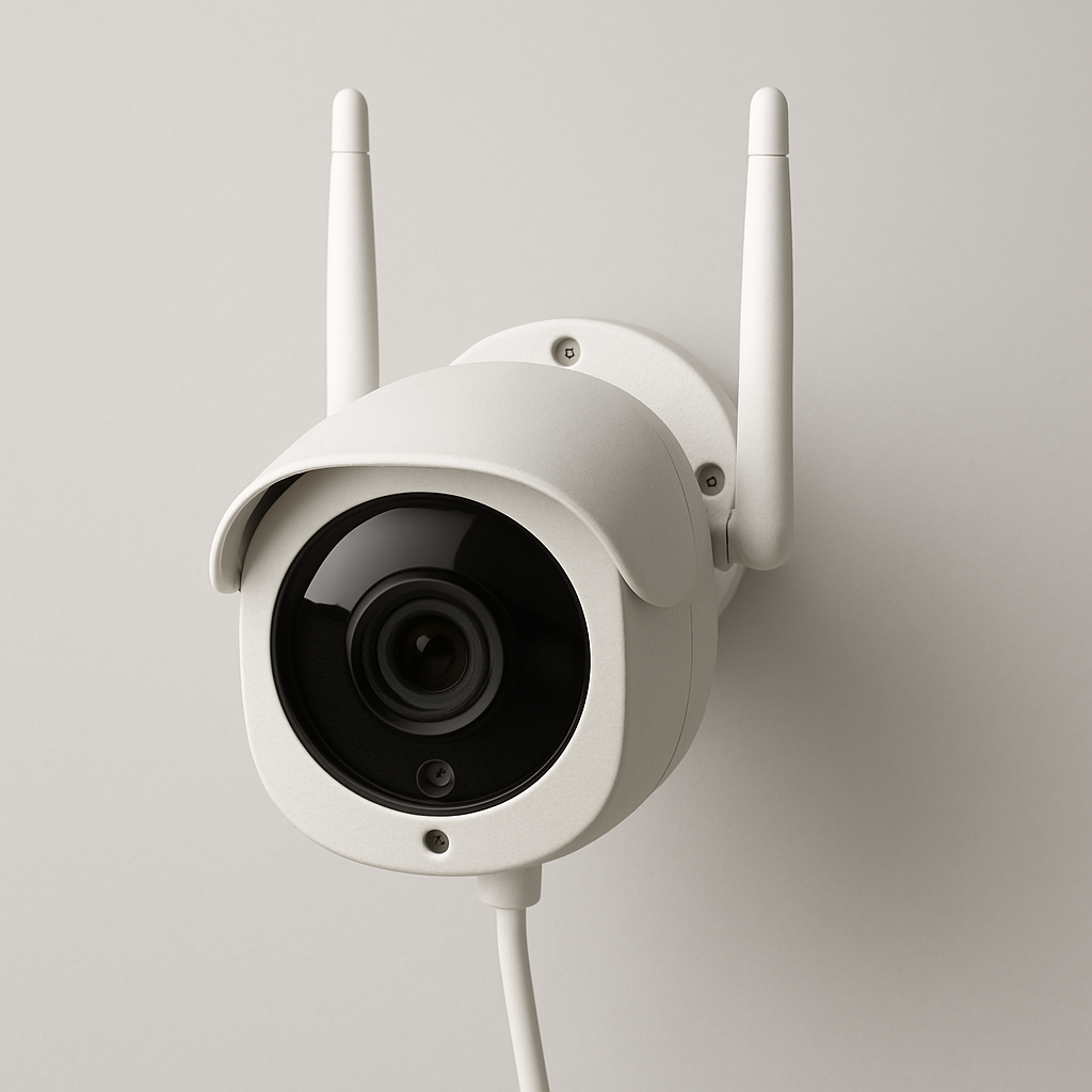 Outdoor and yard cameras — pet tech product photo